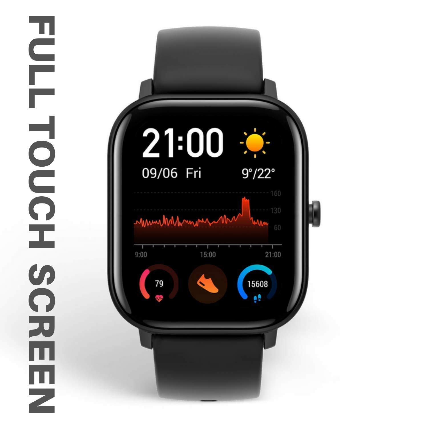 Fire-Boltt BSW001  Smart Watch - Full Touch 1.4 inch (Black)