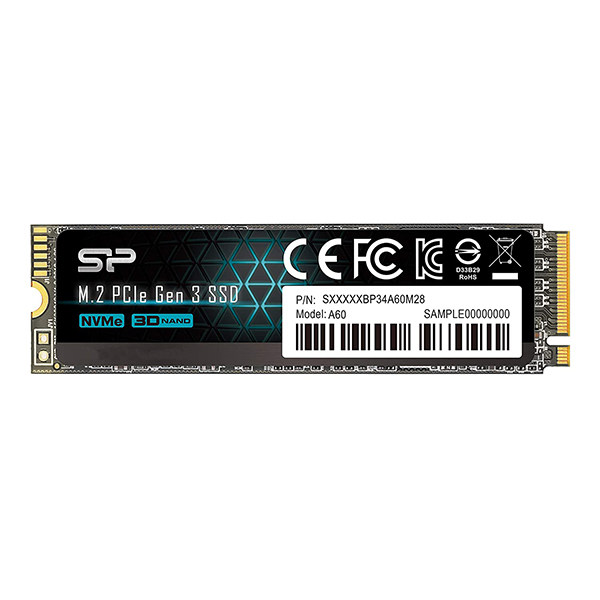 Silicon Power (SP256GBP34A60M28) 256GB NVME  SSD