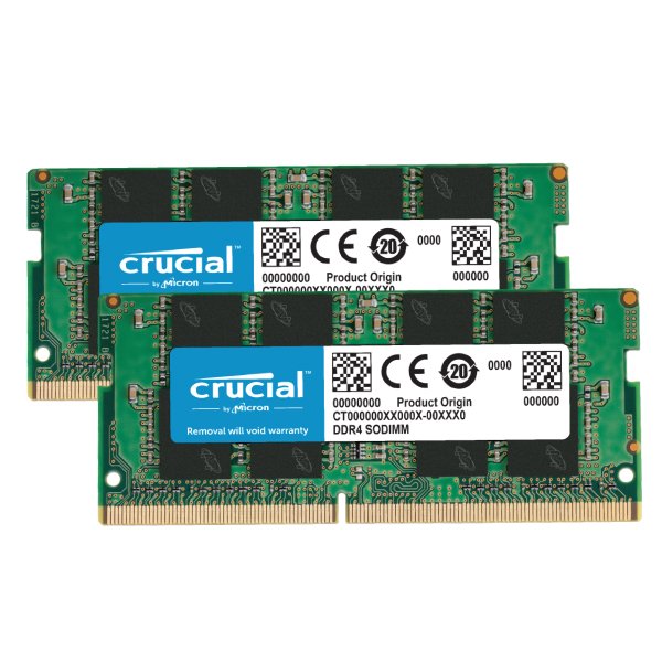 Crucial 8GB Kit Ram (CT2K4G4SFS6266) (2x4GB DDR4 || Micro SO-DIMM Memory)