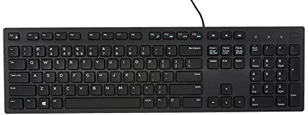 Dell Keyboard Wired KB216 (9RYY0) (Wired || Super Quite Plunger Key || 12 Months Warranty)
