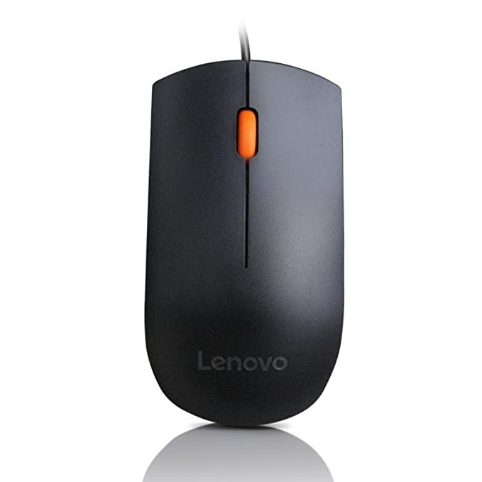 Lenovo Mouse Wired 300 (GX30M39-704) (USB || 3Button Mouse || 1600 DPI || 12 Months Warranty)